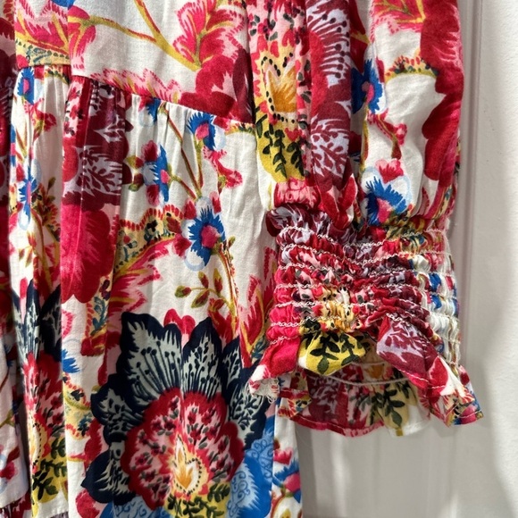 NWT Misa Los Angeles Open Back Honor Floral Mini Dress - Picture 7 of 14